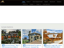 Tablet Screenshot of masterdiamondvacationrentals.com